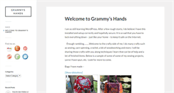 Desktop Screenshot of grammyshands.us