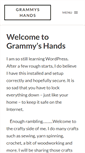 Mobile Screenshot of grammyshands.us